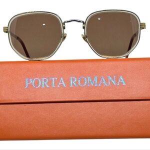 Porta Romana Sunglasses with Brown Lenses
